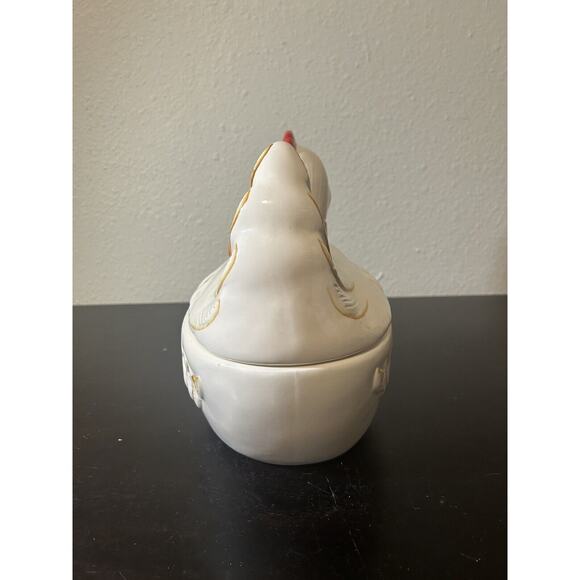 Vintage Chicken Hen B & D Japan Cookie Jar 1960s No Chips or cracks - Picture 4 of 7